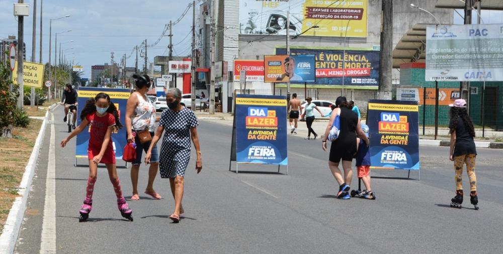 Crianças terão manhã de lazer em trecho da avenida Noide Cerqueira nesta quinta-feira