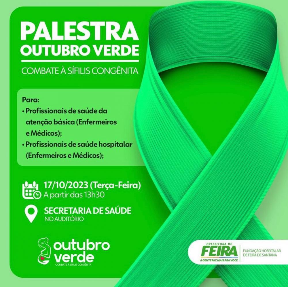 Palestra em combate à sífilis congênita abordará a importância da prevenção