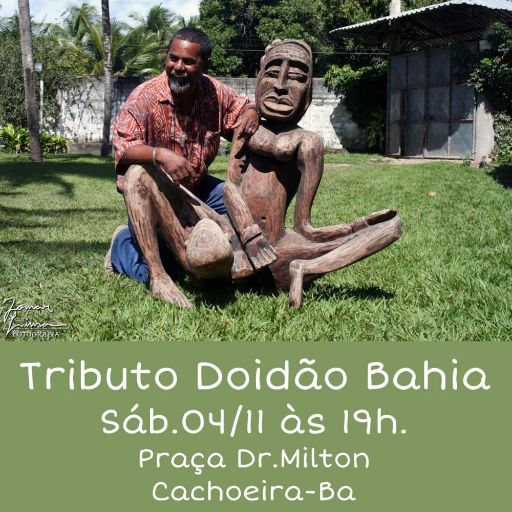 Cidade de Cachoeira faz tributo ao escultor Doidão da Bahia 