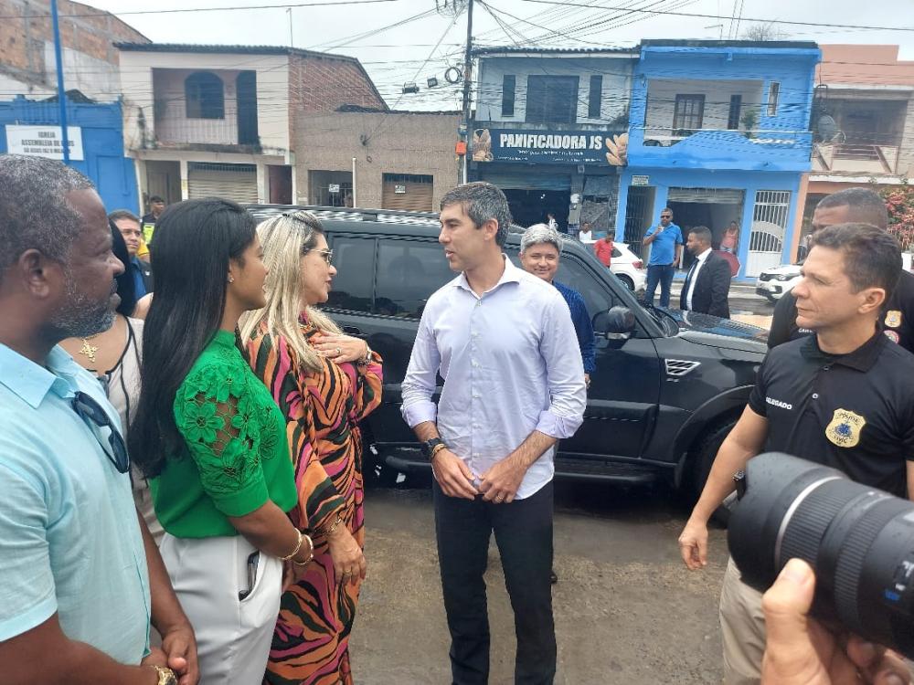 Secretário de Segurança Pública inaugura Núcleo Especial de Atendimento à Mulher em Santo Amaro da Purificação 