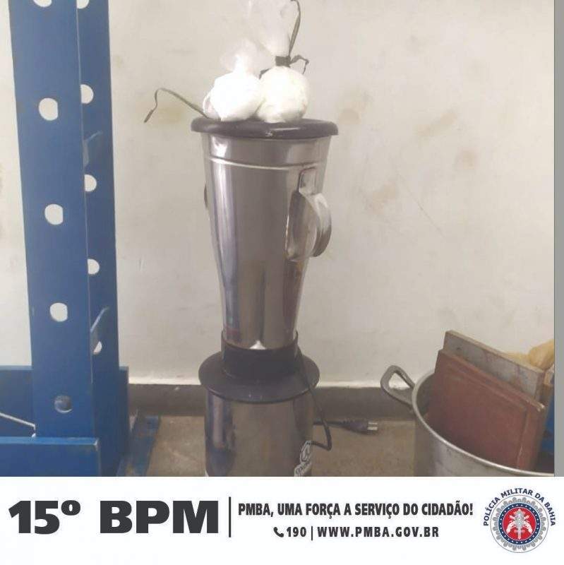 Laboratório de refino de drogas é desmontado pelo 15⁰ BPM, no município de Itabuna