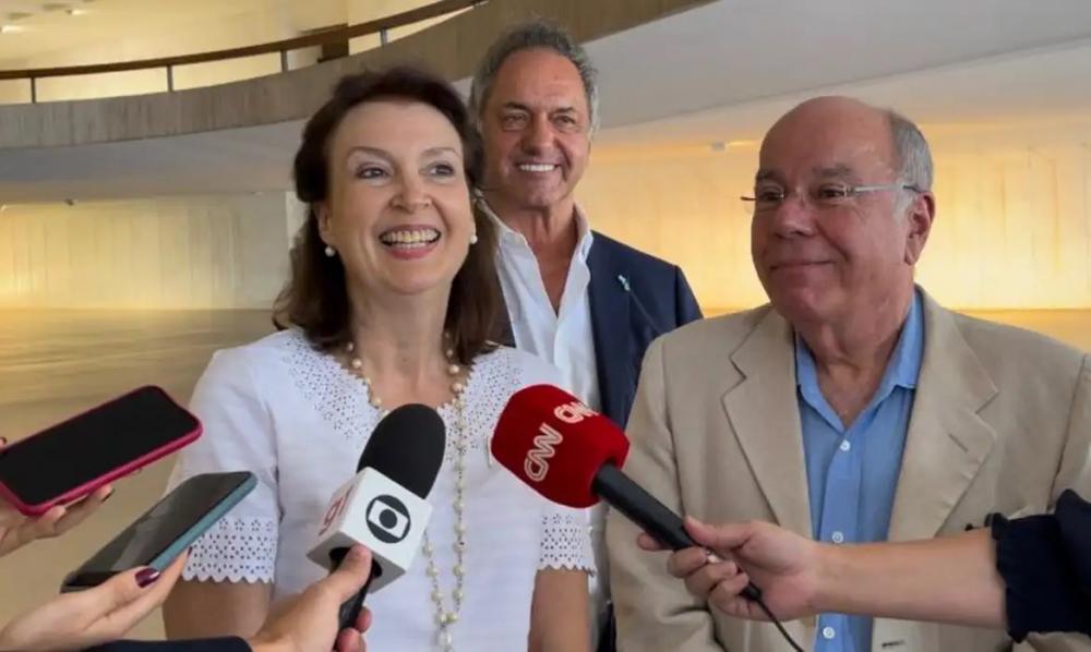 Reunião entre Vieira e chanceler de Milei indica avanço do Mercosul