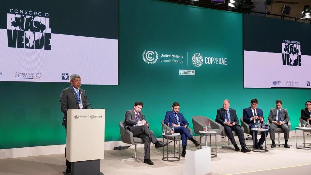 “Não há perspectiva de resolver o problema ambiental sem tratar da fome”, afirma Jerônimo em estreia na COP28