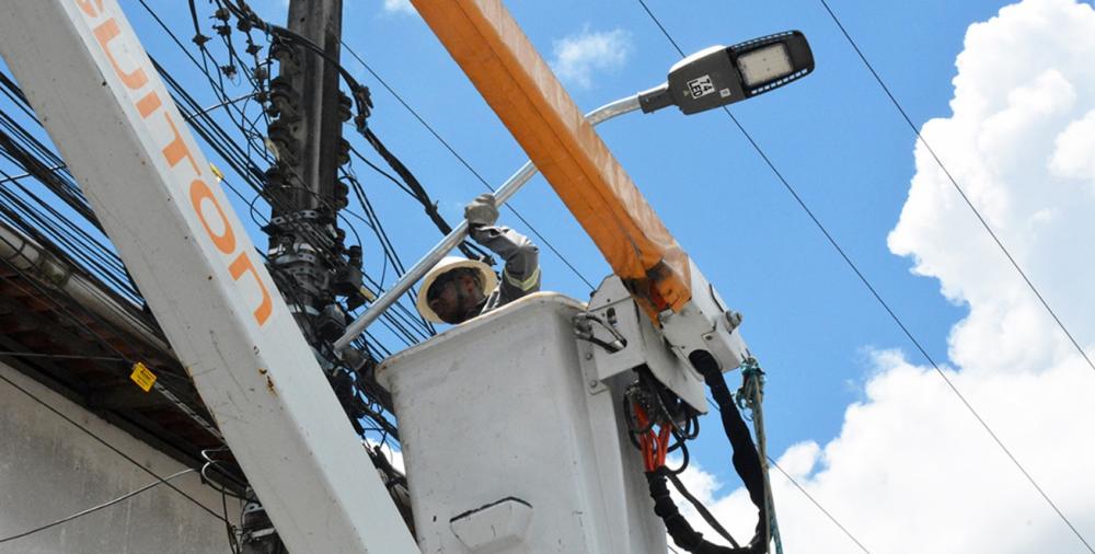 PPP da iluminação pública está na fase 3, com 93% dos bairros e distritos contemplados com LED