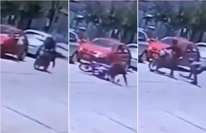 Homem é preso após perder a prótese da perna e ser deixado por comparsa