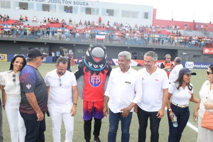Arena Cajueiro, em Feira de Santana, tem o primeiro jogo do Campeonato Baiano 2024 transmitido pela TVE