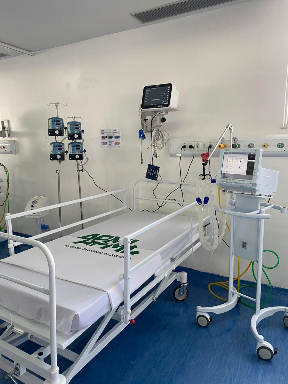 Governo da Bahia abre dez novos leitos de UTI para Covid-19 em Juazeiro e taxa de ocupação cai para 55%