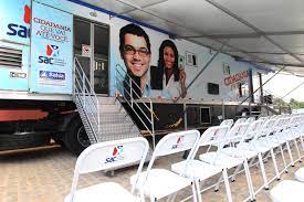 Ação do SAC Móvel em Feira de Santana foi cancelada após fortes chuvas em várias cidades do estado