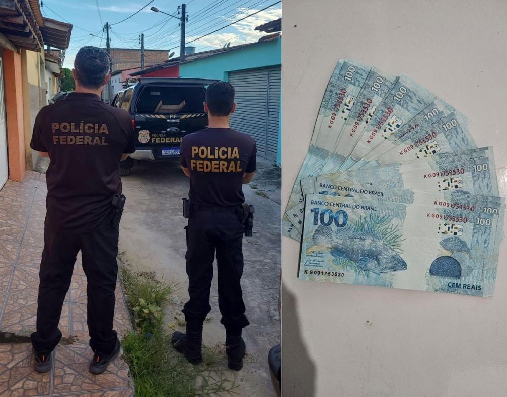 Mulher é presa pela PF com R$ 7,2 mil em dinheiro falso; caso ocorreu no Extremo Sul baiano