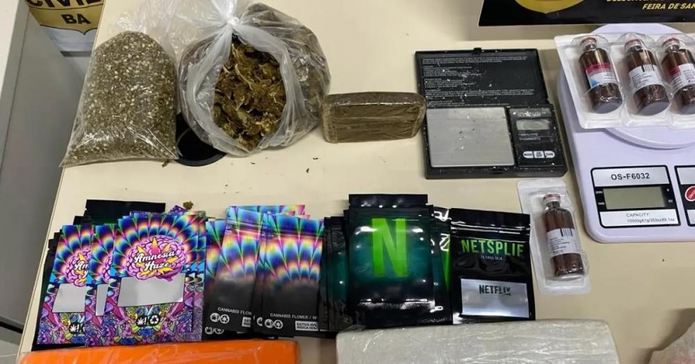 Polícia desarticula laboratório de drogas em Feira de Santana e prende dois
