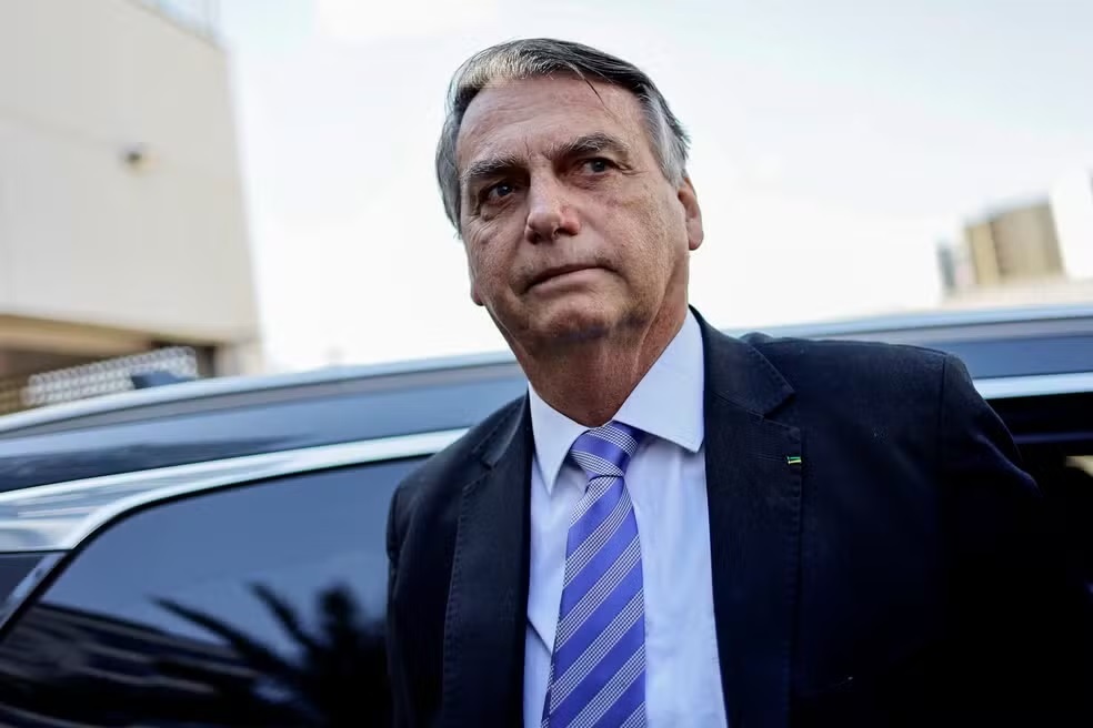 Ex-presidente Jair Bolsonaro — Foto: REUTERS/Ueslei Marcelino