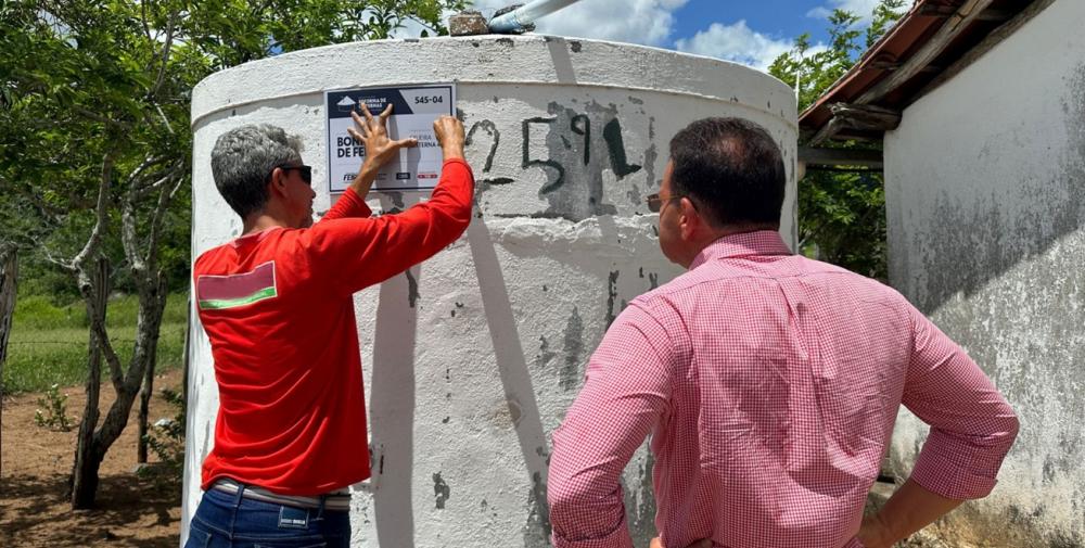 Prefeitura conclui reforma de novas cisternas em Bonfim de Feira