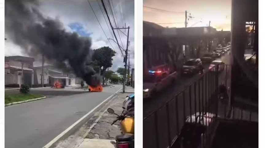 Carros queimados e prisões: policiamento é reforçado em cidade da BA após morte de homem em ação policial