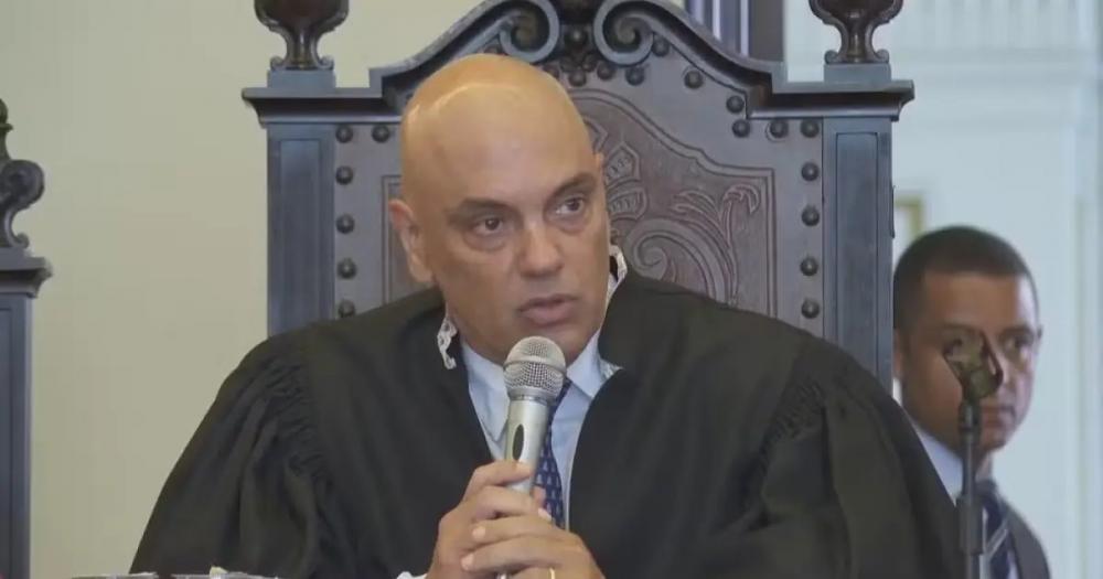 VÍDEO: “Não podemos dar uma de Bambam contra Popó”, diz Moraes ao falar em não “baixar a guarda” na luta pela democracia