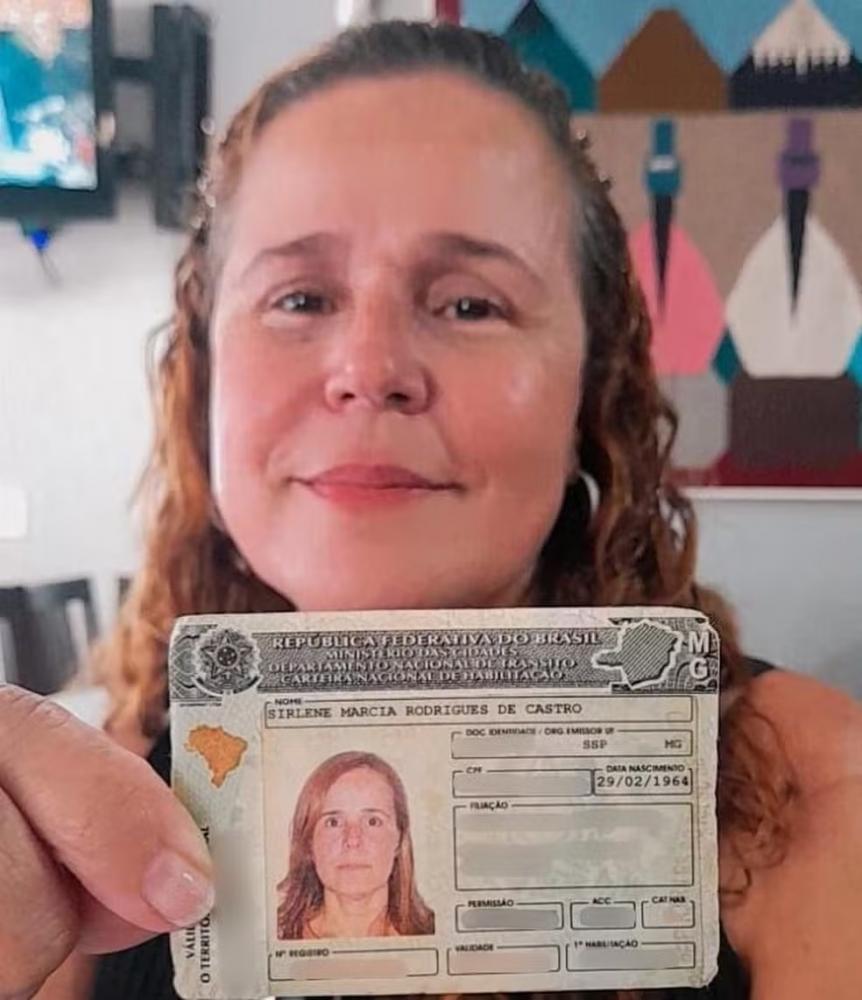 Sirlene Márcia Rodrigues de Castro nascida dia 29 de fevereiro — Foto: Foto: Arquivo Pessoal/Arthur Castro