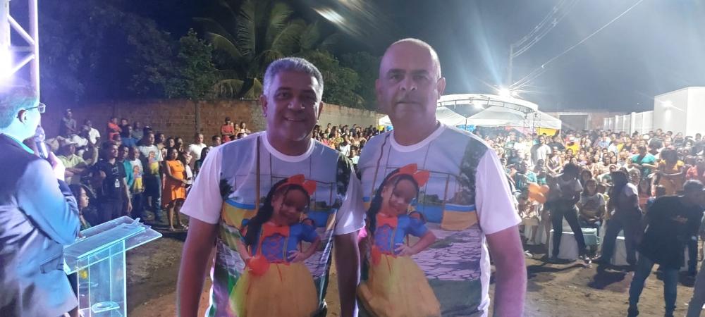Prefeito Edifrancio, de Santa Bárbara, inaugura o CMEI Larinha