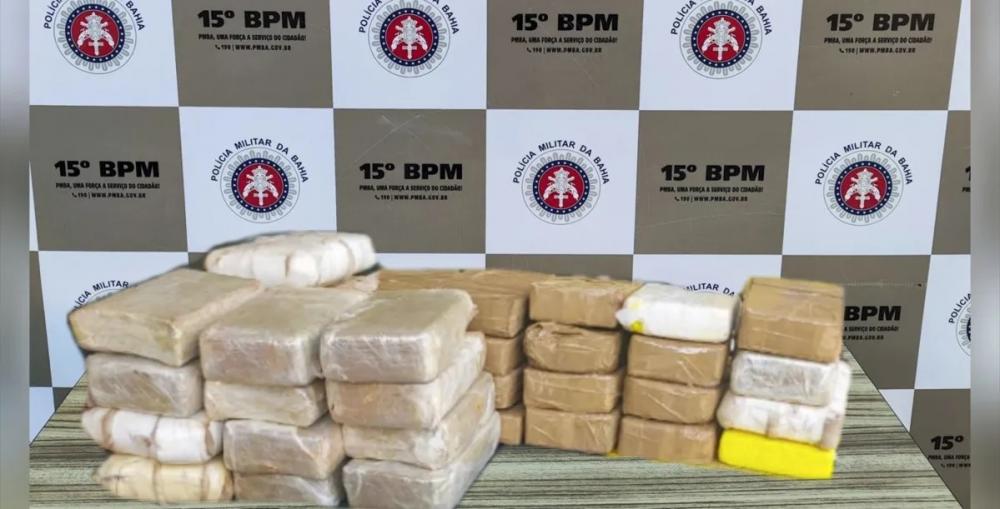 Denúncias anônimas ajudam a polícia a apreender 37kg de drogas na BA