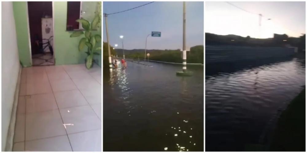 Nível do mar sobe e casas são tomadas em Salvador e no Recôncavo; veja