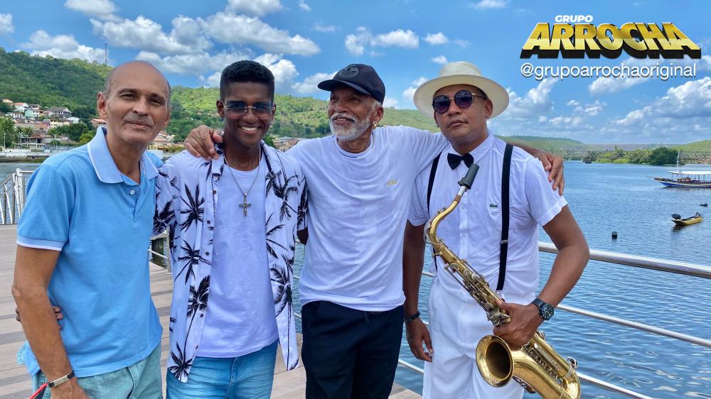Grupo Arrocha lança novo clipe em Cachoeira 