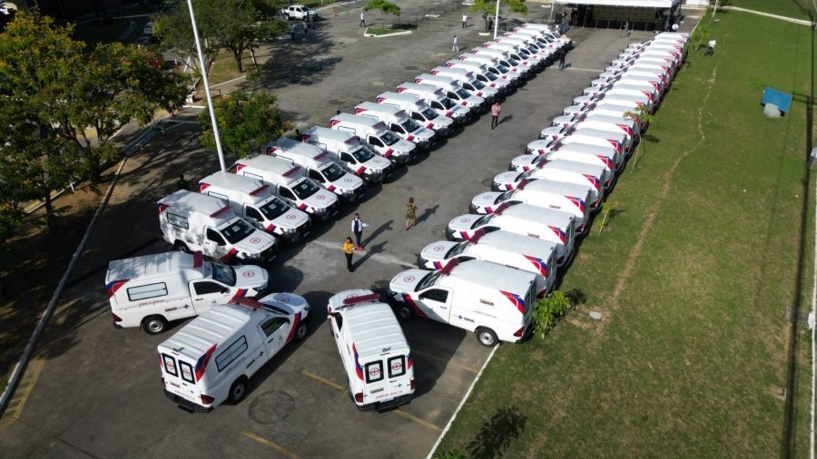 Investimento de mais de R$ 11 milhões para aquisição de 41 novas ambulâncias fortalece a saúde no interior da Bahia