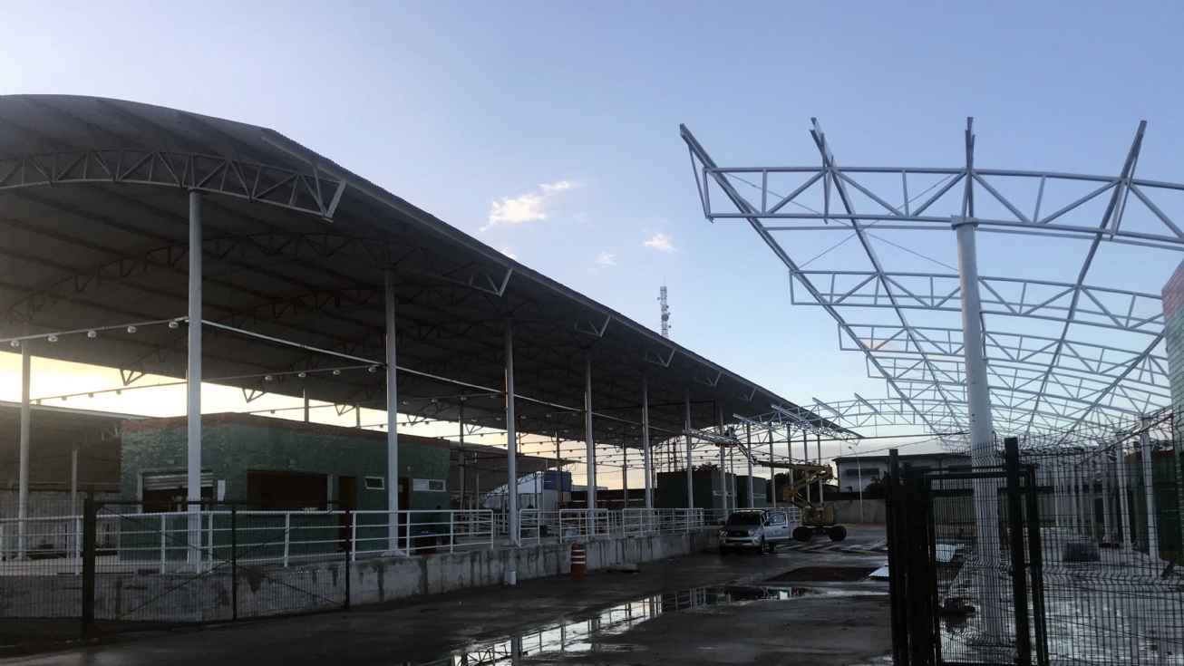 Estação BRT da Noide Cerqueira vai ser concluída neste mês, diz empresa responsável pela obra