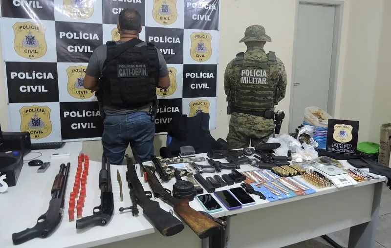 Operação resulta na apreensão de 11 armas usadas em homicídios
