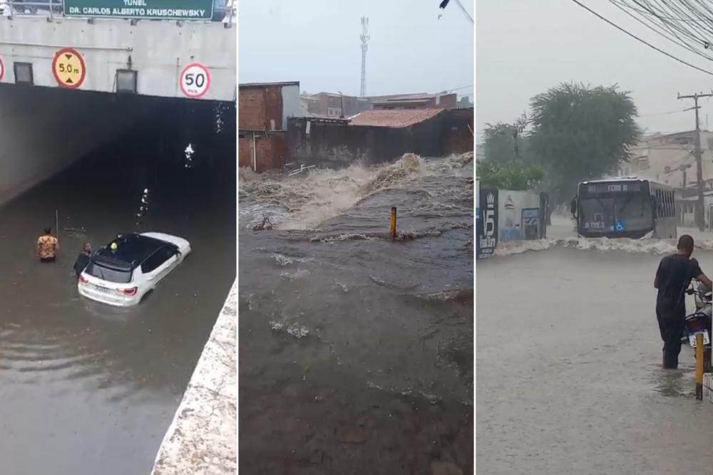 Choveu em Feira, que tragédia!