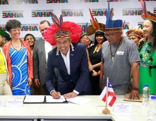 Governador entregará, na Assembleia Legislativa da Bahia, projeto de lei que reestrutura a carreira de professor indígena