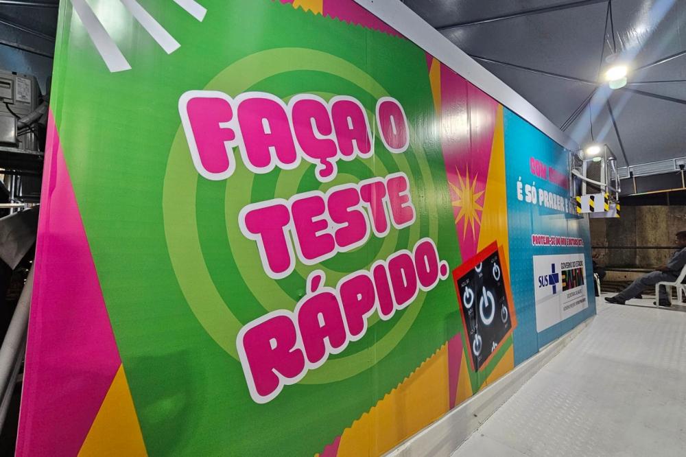 Estande de Testagem Rápida da Micareta de Feira abre nesta quinta-feira (18)