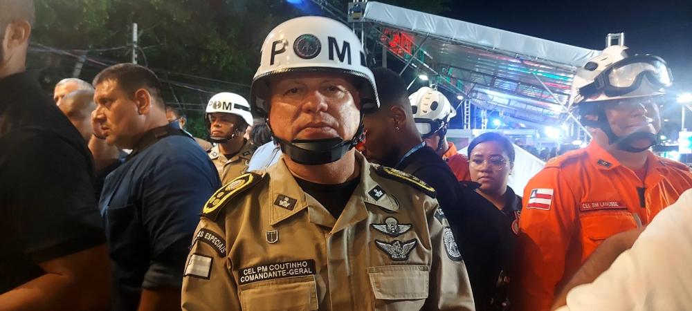 Comandante-Geral da PM fala sobre trabalho da tropa na Micareta de Feira 