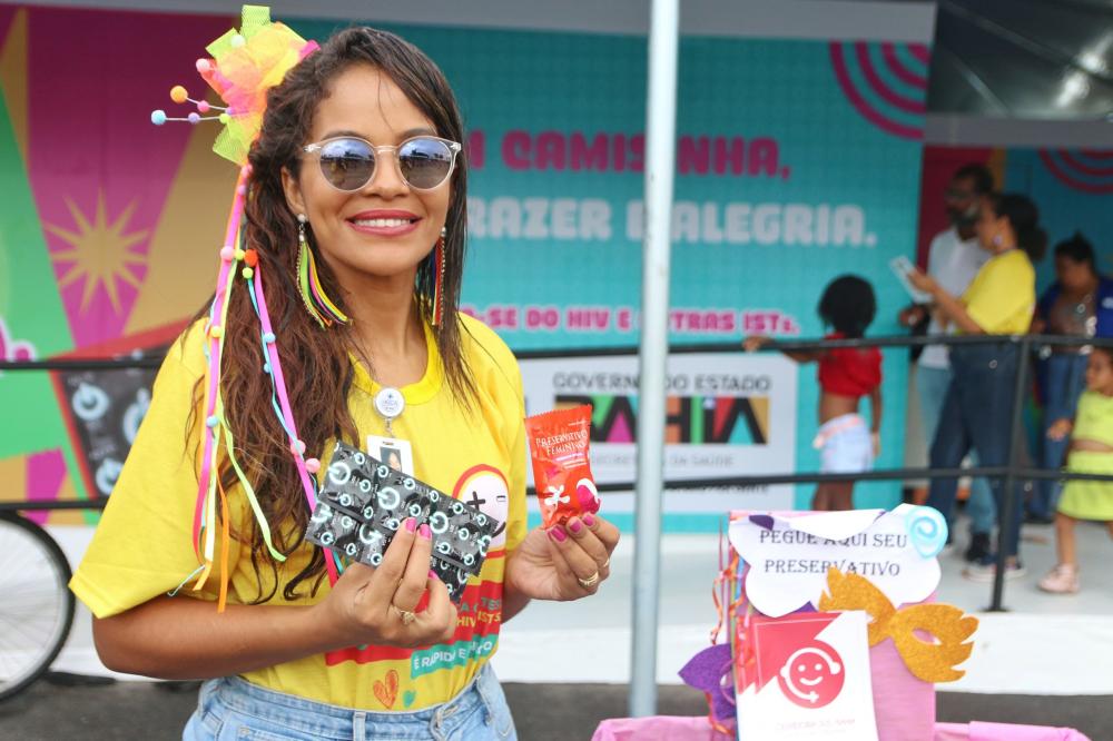 Mais de Meio Milhão de Preservativos foram distribuídos durante a Micareta de Feira 