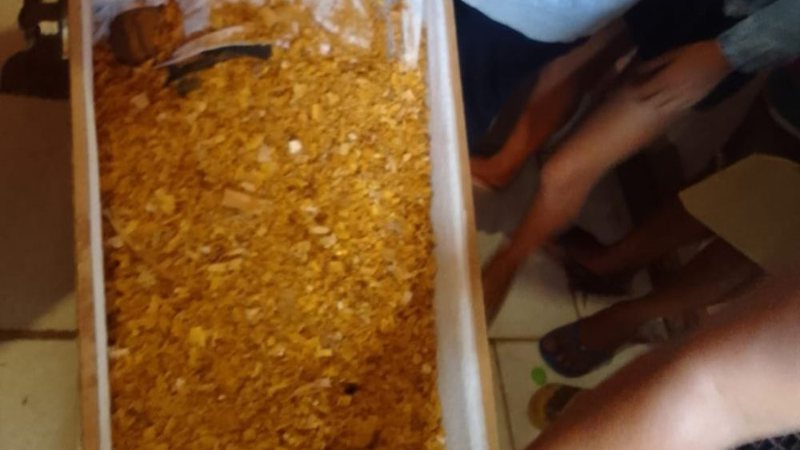 Funerária contratada por prefeitura baiana coloca serragem sobre corpo e familiares ficam revoltados; veja vídeo