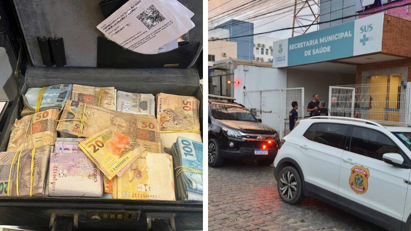 Polícia Federal deflagra operação contra fraude milionária na saúde de Vitória da Conquista; saiba detalhes