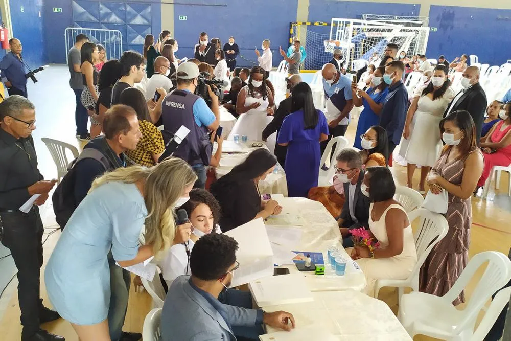 Inscrições para Casamento Coletivo a partir desta segunda-feira