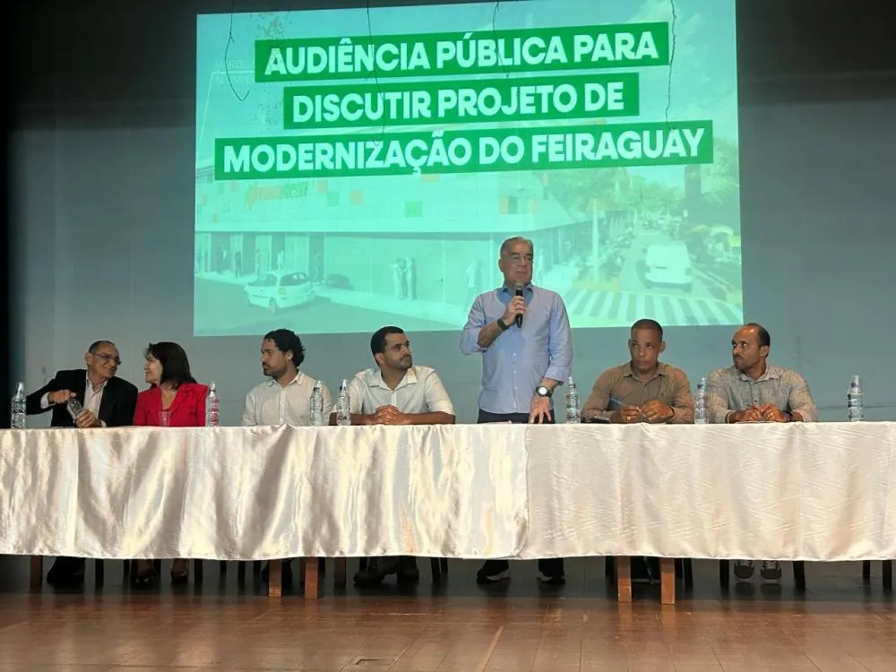 Audiência pública discute o projeto de modernização do Feiraguay