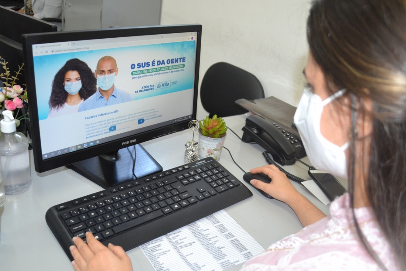 População de Feira de Santana deve atualizar cadastro do SUS até o dia 31