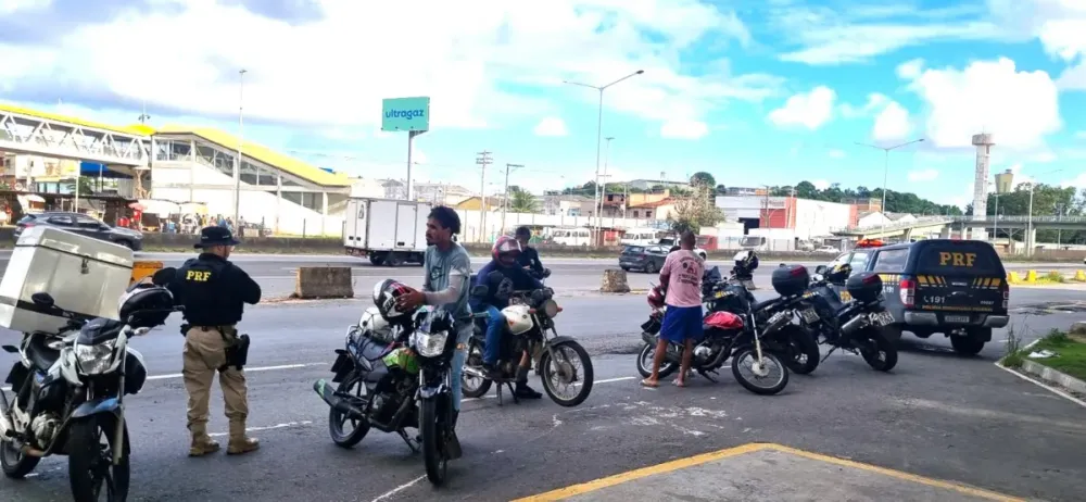 Motos representam 43,59% dos acidentes de trânsito na BR-324