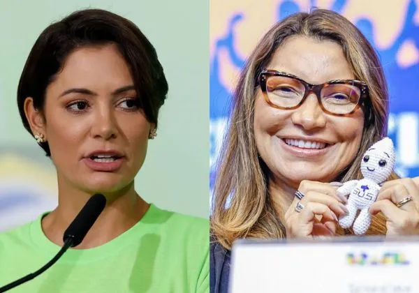 Nordeste prefere Janja; Michelle lidera nas demais regiões, aponta pesquisa