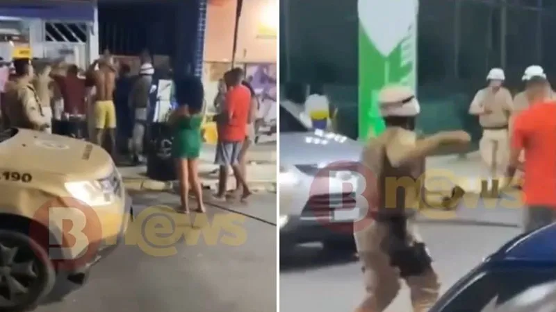 Homem tem braço quebrado durante abordagem da PM em Barra do Jacuípe; ASSISTA