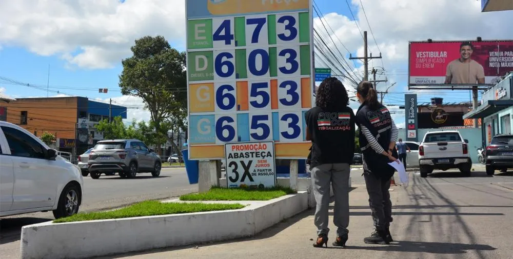 PROCON em alerta contra aumentos abusivos de combustíveis em Feira de Santana