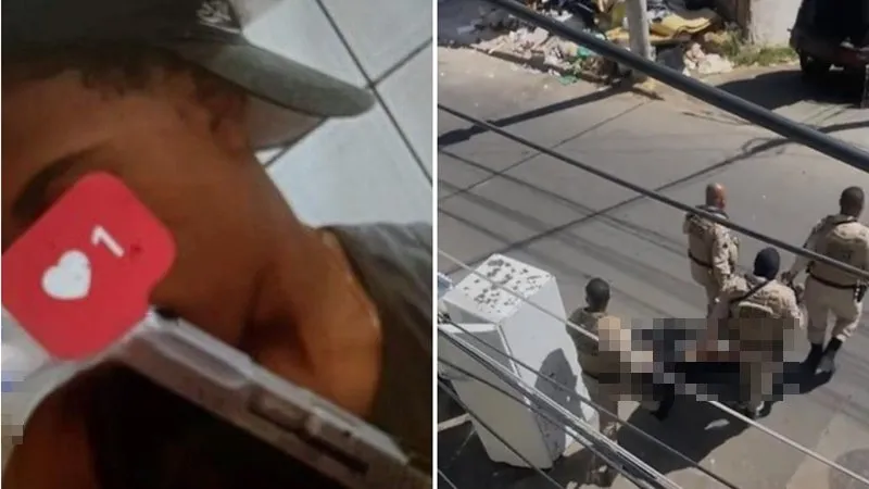 Suspeito atingido em tiroteio na Boca do Rio foi deixado para trás por comparsas