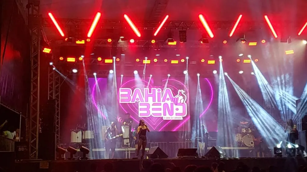 Banda Bahia Bend animou Bye Bye São João do BG, em María Quitéria