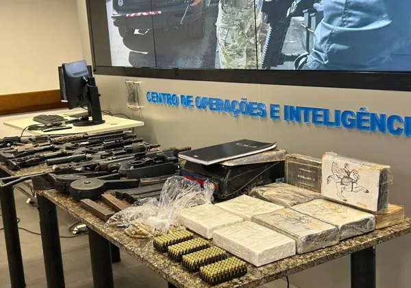 Três mil armas de fogo foram apreendidas no primeiro semestre do ano, diz SSP