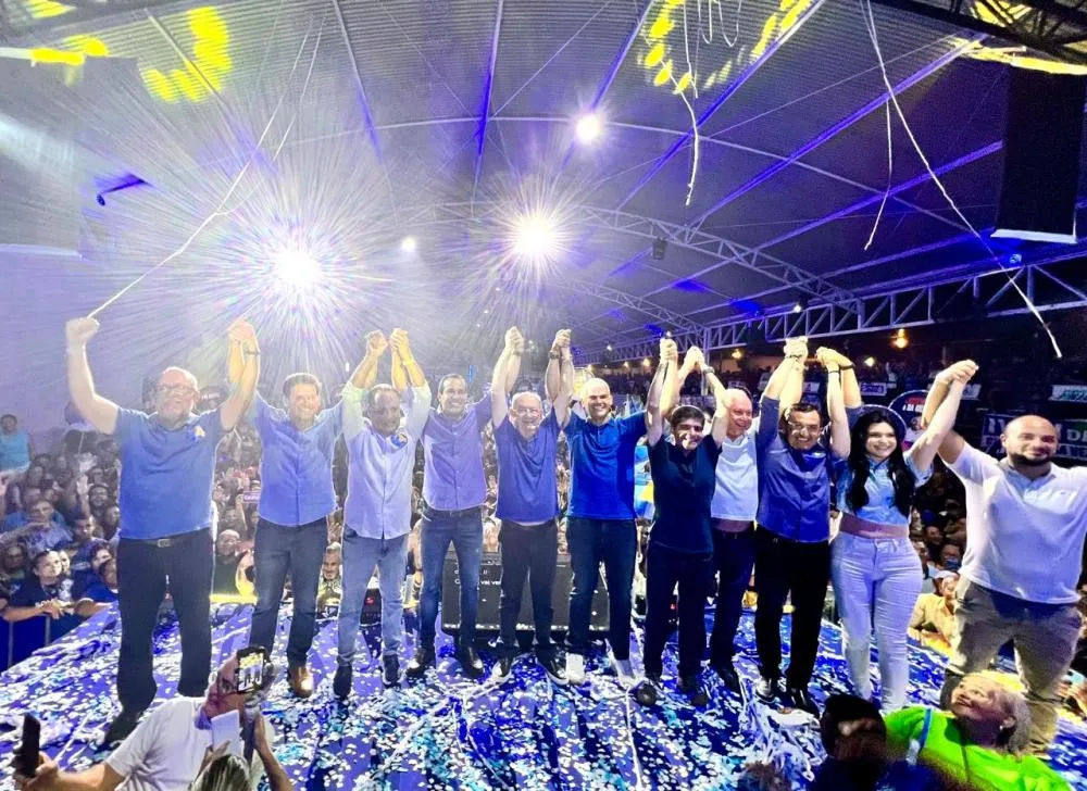 União Brasil oficializa candidaturas de José Ronaldo e Pablo Roberto a Prefeitura de Feira 