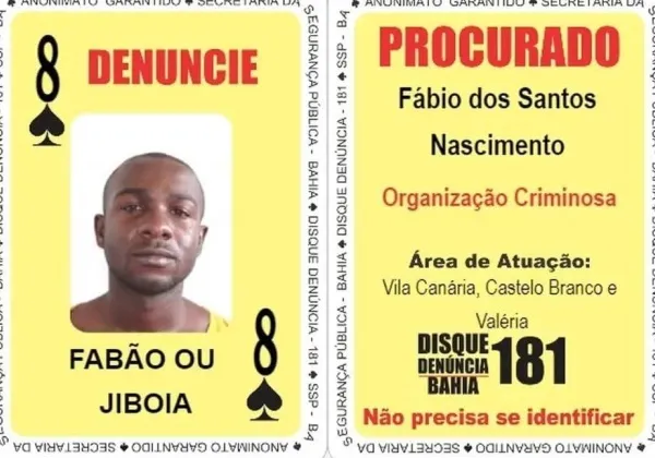 8 de Espadas do Baralho do Crime da SSP-BA é preso em carro blindado