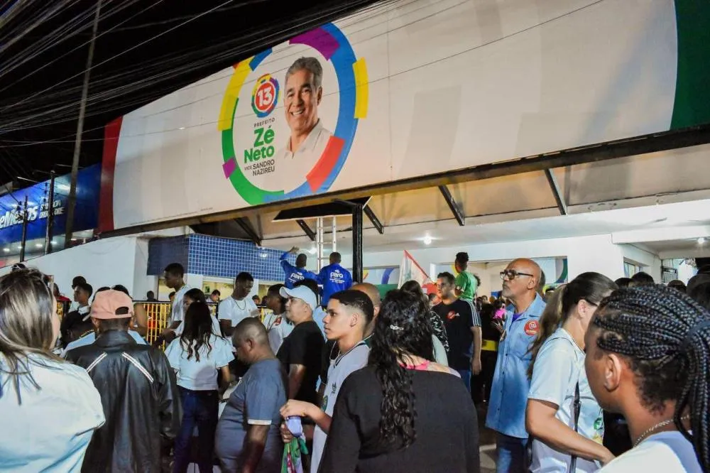 Em inauguração de comitê, Zé Neto defende que ‘Feira precisa voltar a ser Princesa do Sertão’