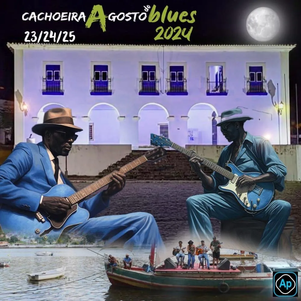 7° edição do Festival Cachoeira Agosto do Blues acontece na Histórica cidade de Cachoeira