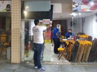 SSA: com aglomerações e desrespeito a pandemia, ação interdita bares e restaurantes