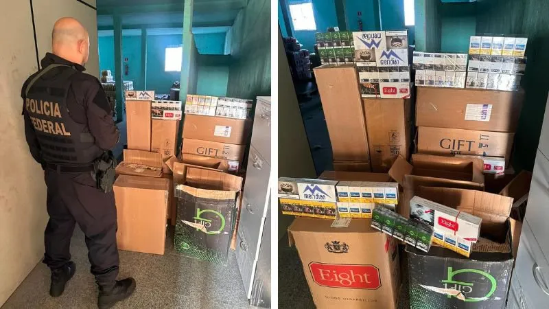 PF deflagra operações contra contrabando de cigarros paraguaios na Bahia