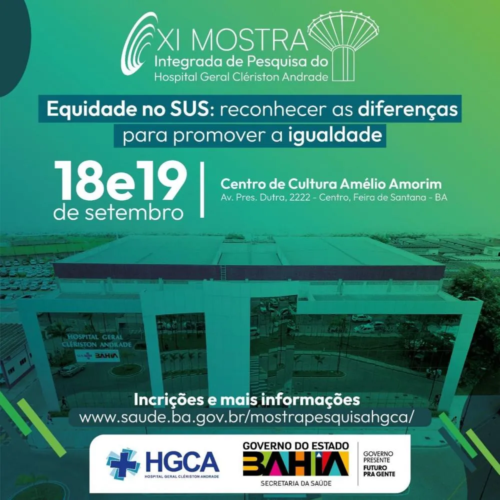 Tudo pronto para a XI Mostra Integrada de Pesquisa do HGCA